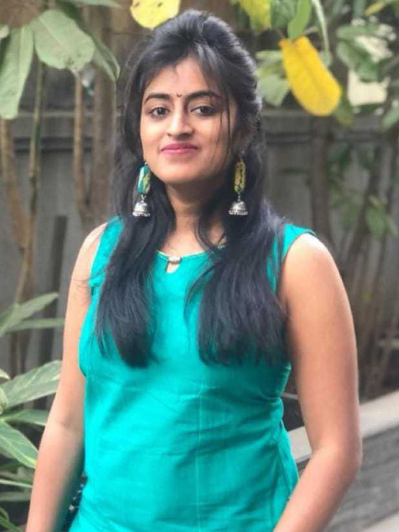 Bandhej Jhumka, a gorgeous Indian bohemian ethnic earring jhumka with peacock detail from our designer collection of earrings and jhumkas for women online.