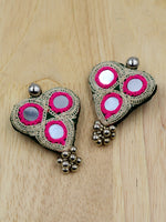 Boho Kutchy Ghungroo Earrings