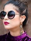 Slay Earrings, a quirky, unique, statement party-wear earrings from our designer collection of earrings for women online.